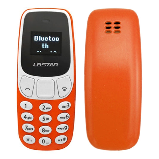 GTStar BM10 Mini Mobile Phone, Hands Free Bluetooth Dialer Headphone, MP3 Music, Dual SIM, Network: 2G(Orange) - Others by buy2fix | Online Shopping UK | buy2fix