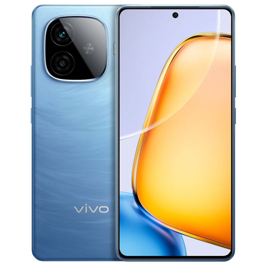 vivo Y200 GT, Dual Back Cameras, 8GB+256GB, Face ID Screen Fingerprint Identification, 6.78 inch Android 14.0 OriginOS 4 Snapdragon 7 Gen 3 Octa Core 2.63GHz, OTG, NFC, Network: 5G, Support Google Play (Blue) - vivo by vivo | Online Shopping UK | buy2fix