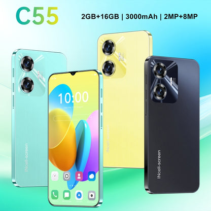 C55 / SDT80, 2GB+16GB, Face Identification, 6.28 inch Screen Android 8.1 MTK6737 Quad Core, Network: 4G, Dual SIM (Gold) -  by buy2fix | Online Shopping UK | buy2fix