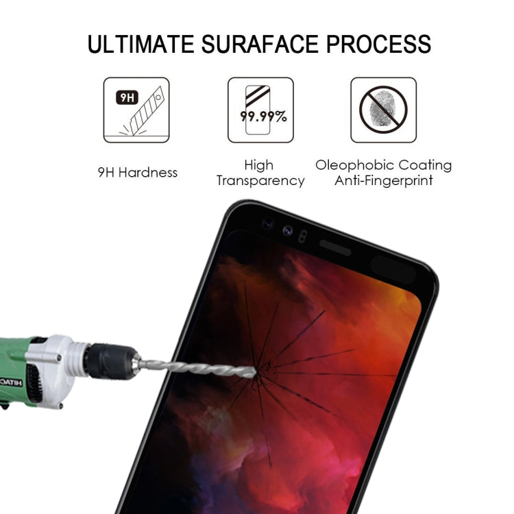 Full Glue Full Cover Screen Protector Tempered Glass film for Google Pixel 4 - Google Tempered Glass by buy2fix | Online Shopping UK | buy2fix