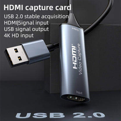 4K 30Hz HDMI to USB2.0 HD Video Capture Card with Cable - Video Capture Solutions by buy2fix | Online Shopping UK | buy2fix