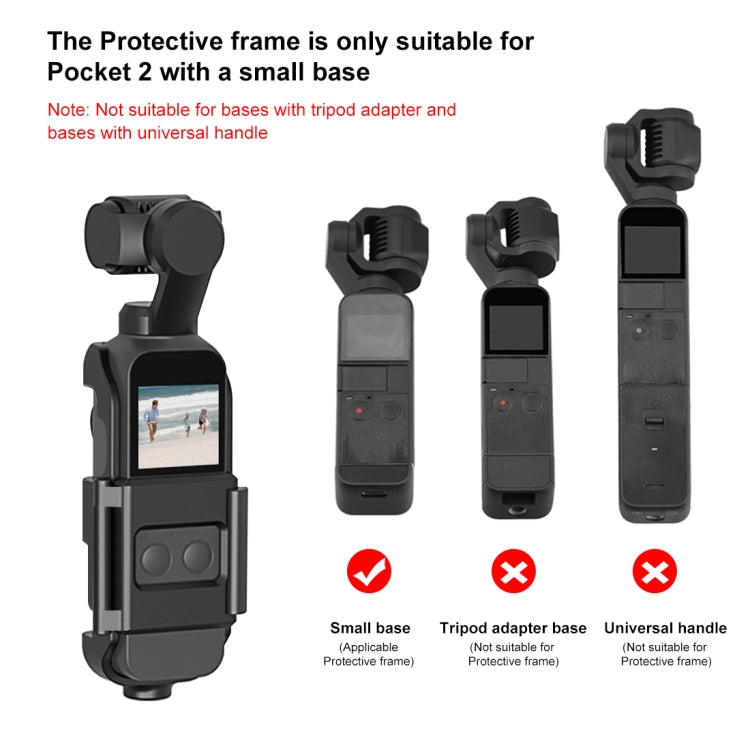 PULUZ  Housing Shell Protective Cover Bracket Frame for DJI OSMO Pocket / Pocket  2 - Mount & Holder by PULUZ | Online Shopping UK | buy2fix