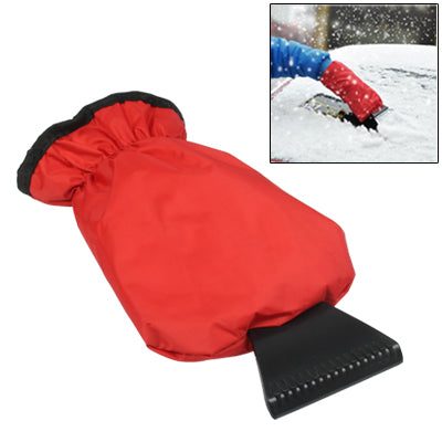 Automobile Supplies Car Snow / Ice Shovel with Protective Sleeve for Cold Winter(Red) - Ice Scraper by buy2fix | Online Shopping UK | buy2fix