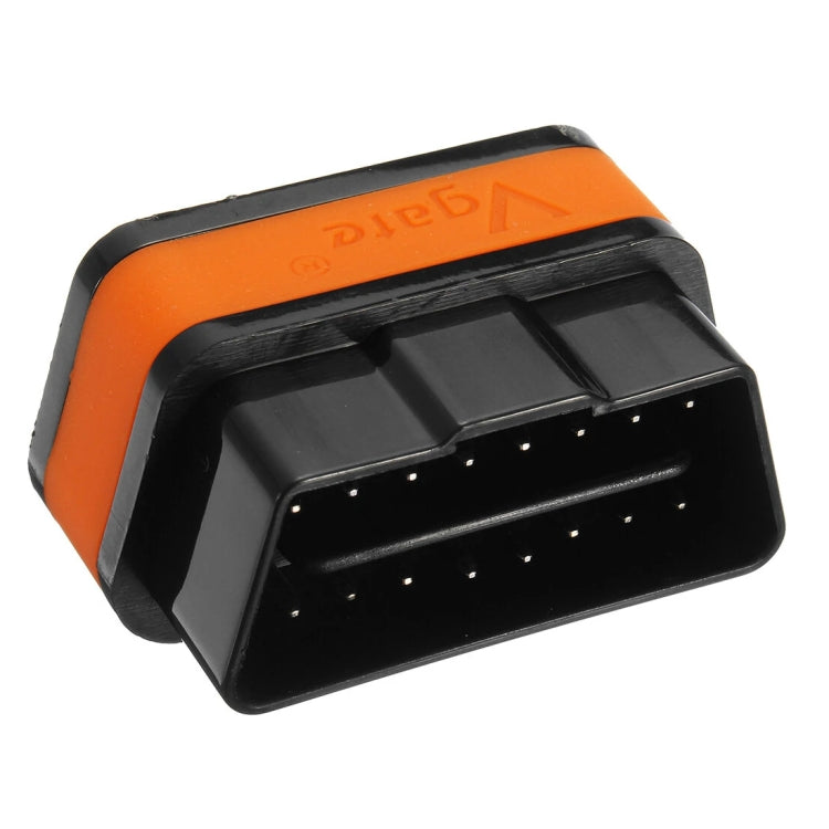 High Quality Super Mini Vgate iCar2 ELM327 OBDII WiFi Car Scanner Tool, Support Android & iOS(Black+Orange) - Code Readers & Scan Tools by Vgate | Online Shopping UK | buy2fix