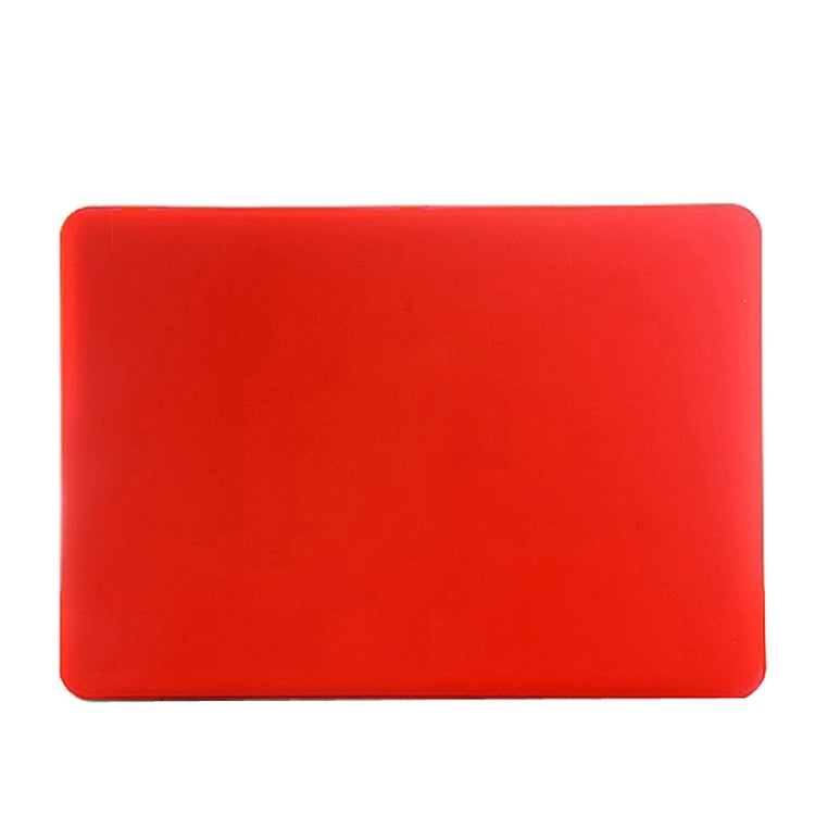 Frosted Hard Plastic Protection Case for Macbook Pro 13.3 inch A1278(Red) - MacBook Pro Cases by buy2fix | Online Shopping UK | buy2fix