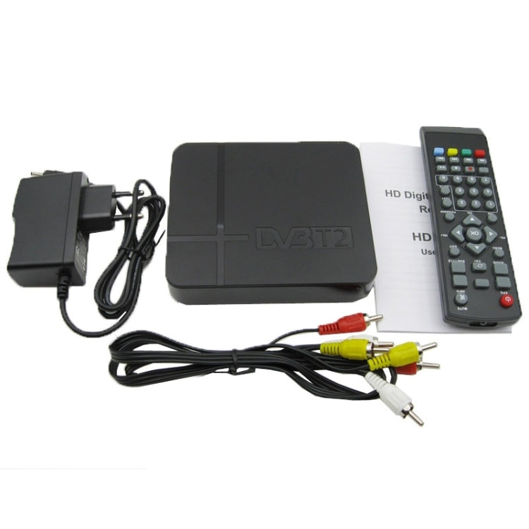 Mini Terrestrial Receiver HD DVB-T2 Set Top Box, Support USB / HDMI / MPEG4 /H.264(US Plug) - DVB-T & Analog Solutions by buy2fix | Online Shopping UK | buy2fix