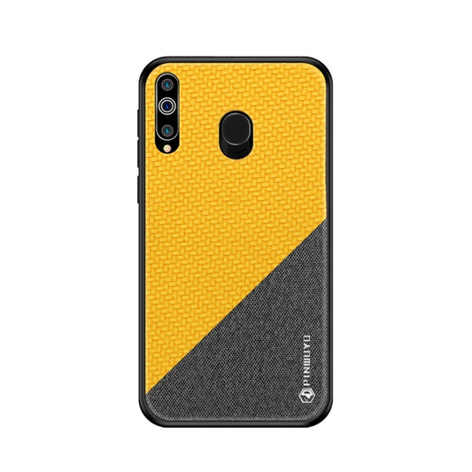 PINWUYO Honors Series Shockproof PC + TPU Protective Case for Galaxy M30 (Yellow) - Galaxy Phone Cases by PINWUYO | Online Shopping UK | buy2fix