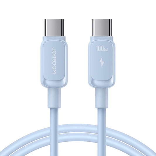 JOYROOM S-CC100A14 Multi-Color Series 60W USB-C / Type-C to USB-C / Type-C Fast Charging Data Cable, Length:1.2m (Blue) - USB-C & Type-C Cable by JOYROOM | Online Shopping UK | buy2fix