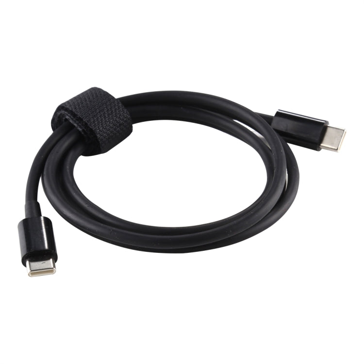 PD 5A USB-C / Type-C Male to USB-C / Type-C Male Fast Charging Cable, Cable Length: 1.5m (Black) - USB-C & Type-C Cable by buy2fix | Online Shopping UK | buy2fix