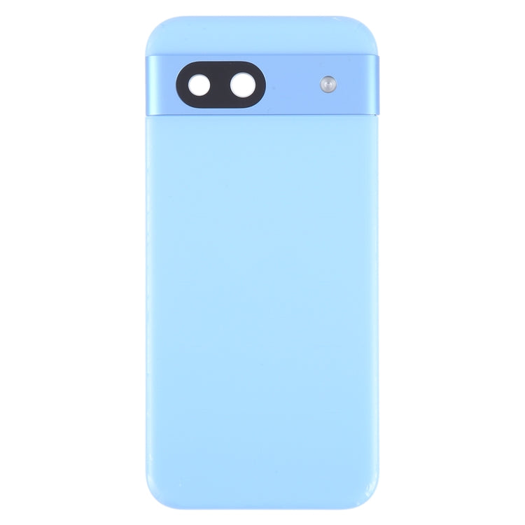 For Google Pixel 8A Battery Back Cover with Camera Lens Cover(Blue) - Back Cover by buy2fix | Online Shopping UK | buy2fix