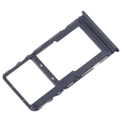 For TCL 20s Original SIM Card Tray + Micro SD Card Tray (Black) - For TCL by buy2fix | Online Shopping UK | buy2fix