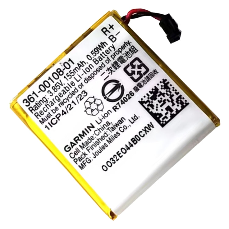 155mAh 361-00108-01 Battery Replacement For Garmin Vivoactive 3 / Vivoactive 3 Music - Others by buy2fix | Online Shopping UK | buy2fix