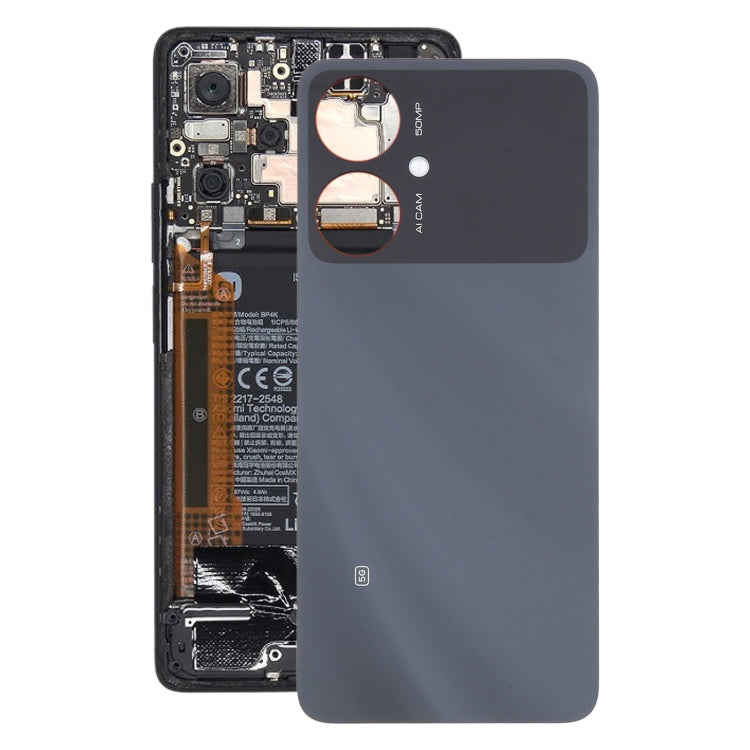 For Xiaomi Redmi 13R Original Battery Back Cover(Black) - Back Cover by buy2fix | Online Shopping UK | buy2fix