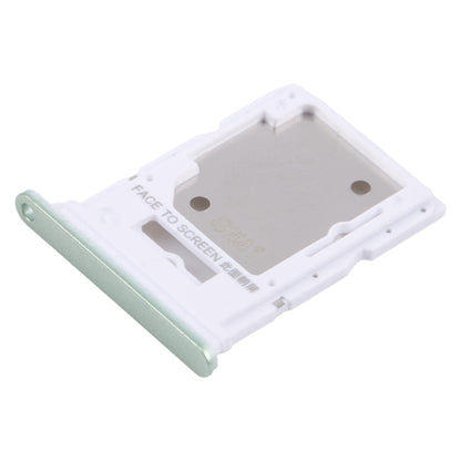 For Xiaomi Redmi 13 4G Original SIM Card Tray + SIM / Micro SD Card Tray (Green) - Card Tray by buy2fix | Online Shopping UK | buy2fix