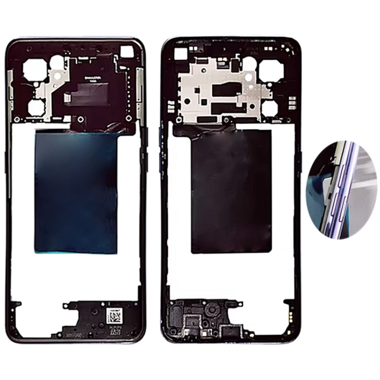 For OnePlus Nord CE 2 5G IV2201 Middle Frame Bezel Plate (Purple) - Frame Bezel Plate by buy2fix | Online Shopping UK | buy2fix