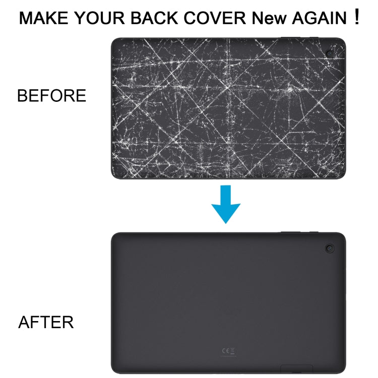 For Alcatel 3T10 2020 Original Battery Back Cover(Black) - Back Cover by buy2fix | Online Shopping UK | buy2fix