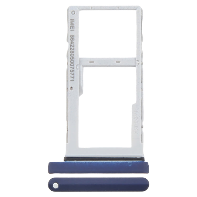 For TCL Tab 10s 4G Original SIM + Micro SD Card Tray (Blue) - For TCL by buy2fix | Online Shopping UK | buy2fix