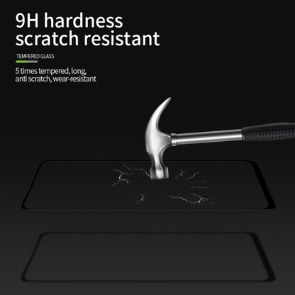 For Xiaomi Redmi Note 9/10X 4G MOFI 9H 3D Explosion-proof Curved Screen Tempered Glass Film(Black) -  by MOFI | Online Shopping UK | buy2fix