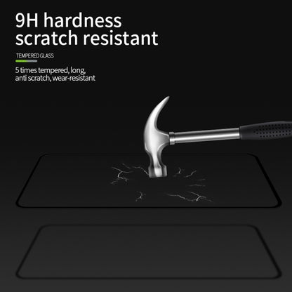 For Samsung Galaxy M51 MOFI 9H 2.5D Full Screen Tempered Glass Film(Black) - Galaxy Tempered Glass by MOFI | Online Shopping UK | buy2fix