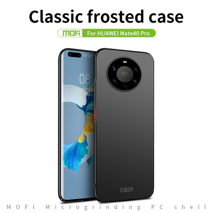 For Huawei Mate 40 Pro MOFI Frosted PC Ultra-thin Hard Case(Gold) - Huawei Cases by MOFI | Online Shopping UK | buy2fix