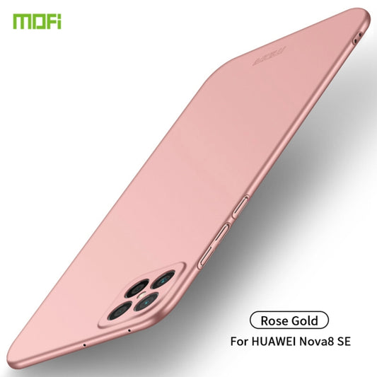 For Huawei nova 8 SE MOFI Frosted PC Ultra-thin Hard Case (Rose gold) - Huawei Cases by MOFI | Online Shopping UK | buy2fix