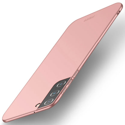 For Samsung Galaxy S22+ 5G MOFI Frosted PC Ultra-thin Hard Phone Case(Rose gold) - Galaxy S22+ 5G Cases by MOFI | Online Shopping UK | buy2fix