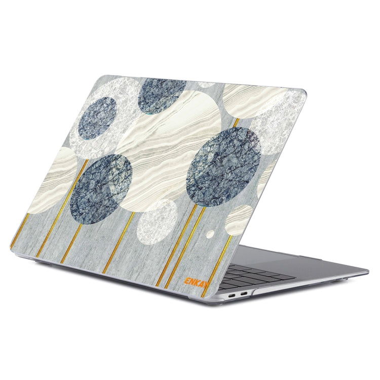 ENKAY Hat-Prince Geometry Pattern Laotop Protective Crystal Case for MacBook Pro 13.3 inch A1706 / A1708 / A1989 / A2159(Geometry No.2) - MacBook Pro Cases by ENKAY | Online Shopping UK | buy2fix