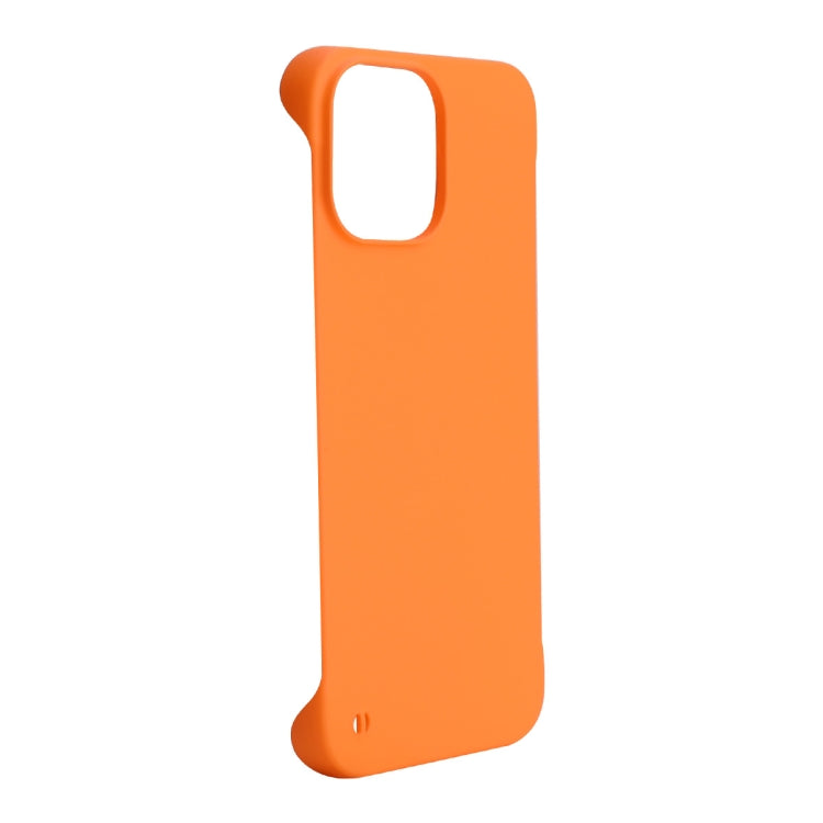 For iPhone 13 mini ENKAY Matte Frameless PC Phone Case (Orange) - iPhone 13 mini Cases by ENKAY | Online Shopping UK | buy2fix