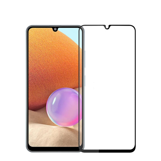 For Samsung Galaxy A33 5G MOFI 9H 2.5D Full  Tempered Glass Film(Black) - Galaxy Tempered Glass by MOFI | Online Shopping UK | buy2fix