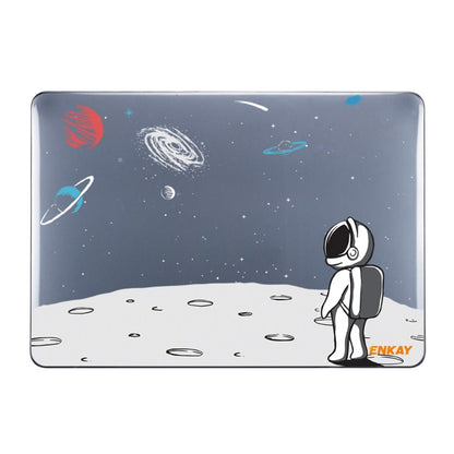 ENKAY Star Series Pattern Laotop Protective Crystal Case For MacBook Pro 13.3 inch A1706 / A1708 / A1989 / A2159(Backpack Astronaut) - MacBook Pro Cases by ENKAY | Online Shopping UK | buy2fix