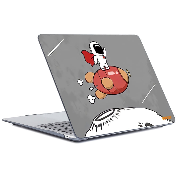 For MacBook Air 13.3 inch A1932 / A2179 / A2337 ENKAY Star Series Pattern Laotop Protective Crystal Case(Rocket Astronaut) - MacBook Air Cases by ENKAY | Online Shopping UK | buy2fix