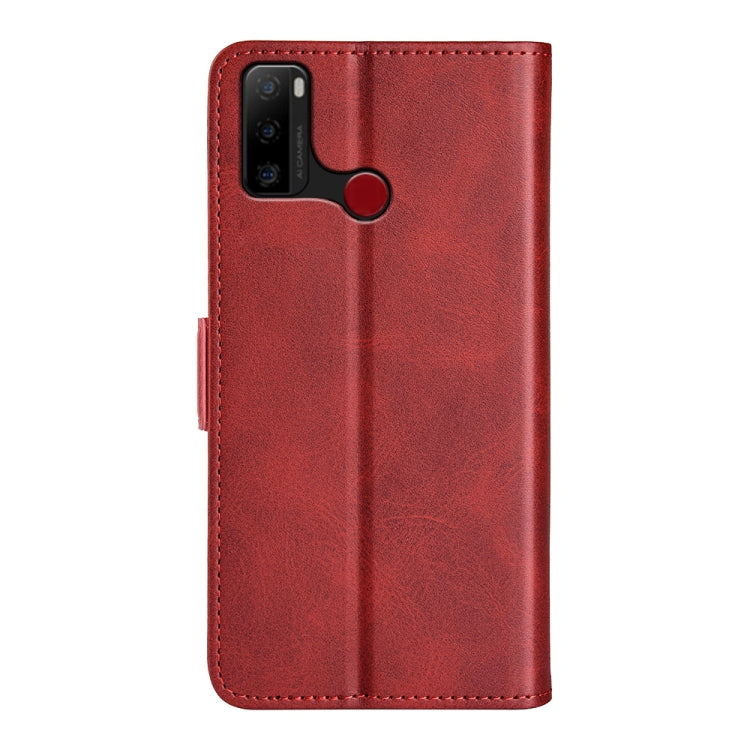 For Ulefone note 10 Dual-side Magnetic Buckle Leather Phone Case(Red) - Ulefone Cases by buy2fix | Online Shopping UK | buy2fix