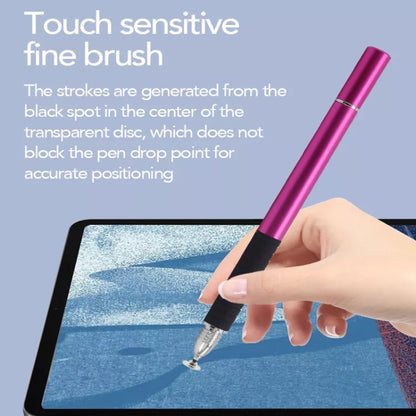 AT-31 Conductive Cloth Head + Precision Sucker Capacitive Pen Head 2-in-1 Handwriting Stylus with 1 Pen Head(Light Blue) - Stylus Pen by buy2fix | Online Shopping UK | buy2fix