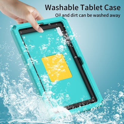 For Samsung Galaxy Tab S6 Lite 2024 EVA Hybrid PC Shockproof Tablet Case with Frame(Glacial Green) - Other Galaxy Tab PC by buy2fix | Online Shopping UK | buy2fix