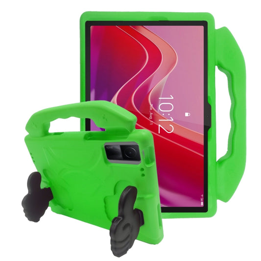 For  Lenovo Tab M11 /Xiaoxin Pad 11 2024 Thumb Bracket EVA Shockproof Tablet Case(Green) - Lenovo by buy2fix | Online Shopping UK | buy2fix