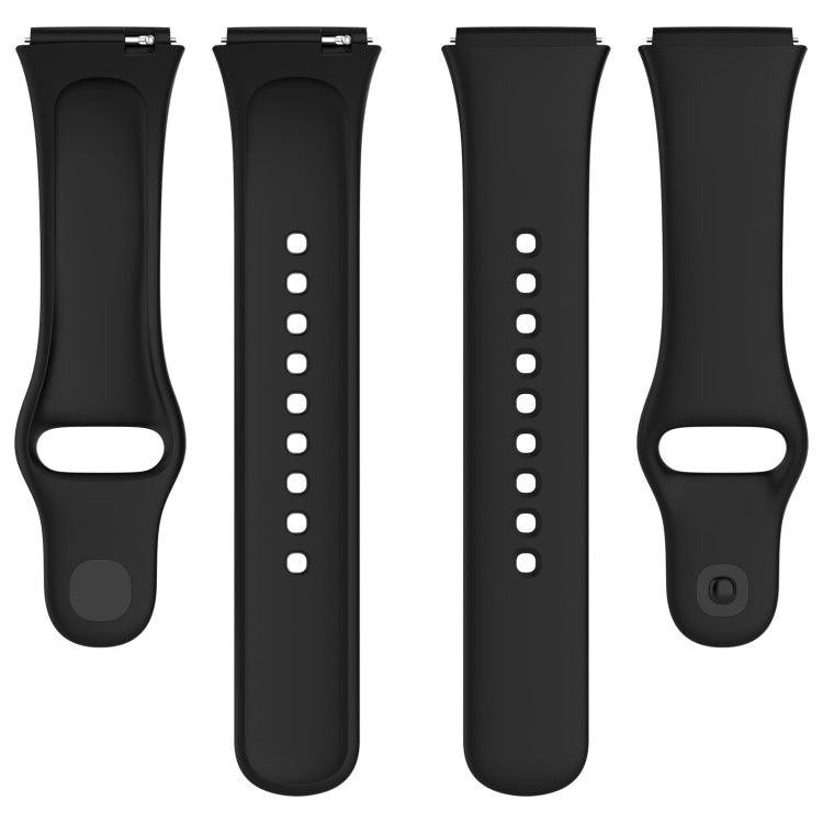 For Redmi Watch 3 Lite Sports Solid Color Silicone Replacement Watch Band(Grey) - Watch Bands by buy2fix | Online Shopping UK | buy2fix