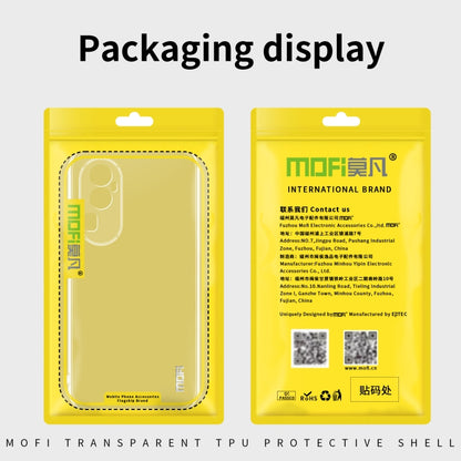 For OPPO Reno12 Pro Global MOFI Ming Series Transparent Ultra-thin TPU Phone Case(Transparent) - Reno12 Pro Cases by MOFI | Online Shopping UK | buy2fix