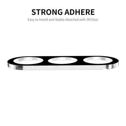 For Samsung Galaxy A15 2pcs ENKAY Hat-Prince 9H Rear Camera Lens Tempered Glass Film(Black) - Galaxy Tempered Glass by ENKAY | Online Shopping UK | buy2fix