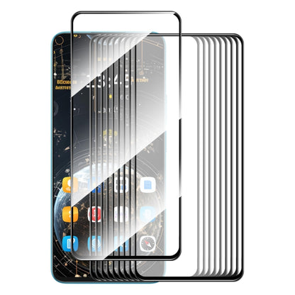 For Motorola Moto G Play 2024 10pcs ENKAY Full Glue High Aluminum-silicon Tempered Glass Film - Motorola Tempered Glass by ENKAY | Online Shopping UK | buy2fix