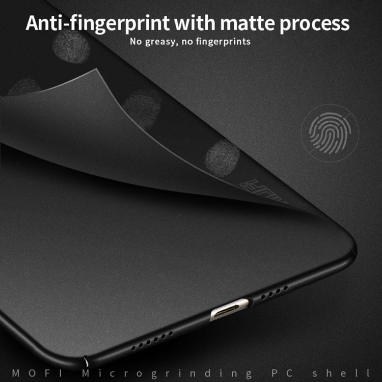 For iPhone 16 Plus MOFI Fandun Series Frosted PC Ultra-thin All-inclusive Phone Case(Black) - iPhone 16 Plus Cases by MOFI | Online Shopping UK | buy2fix