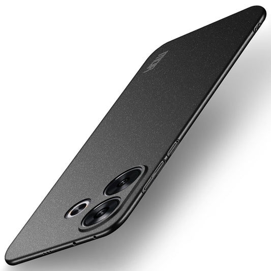 For Xiaomi Redmi Turbo 3 MOFI Fandun Series Frosted PC Ultra-thin All-inclusive Phone Case(Black) - Xiaomi Cases by MOFI | Online Shopping UK | buy2fix