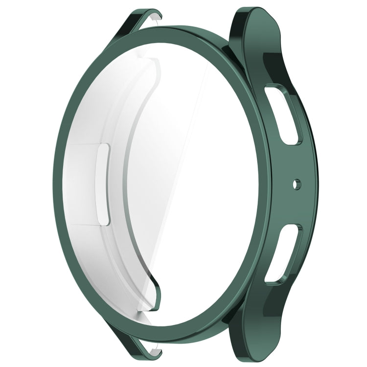 For Samsung Galaxy Watch6 40mm Full Coverage TPU Electroplated Watch Protective Case(Green) - Watch Cases by buy2fix | Online Shopping UK | buy2fix