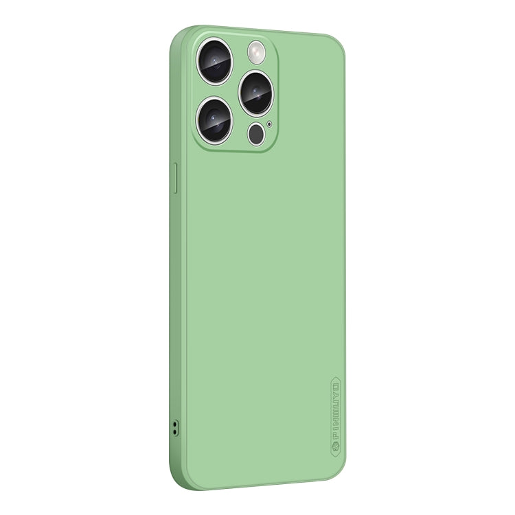 For iPhone 16 Pro Max PINWUYO Sense Series Liquid Silicone TPU Phone Case(Green) - iPhone 16 Pro Max Cases by PINWUYO | Online Shopping UK | buy2fix