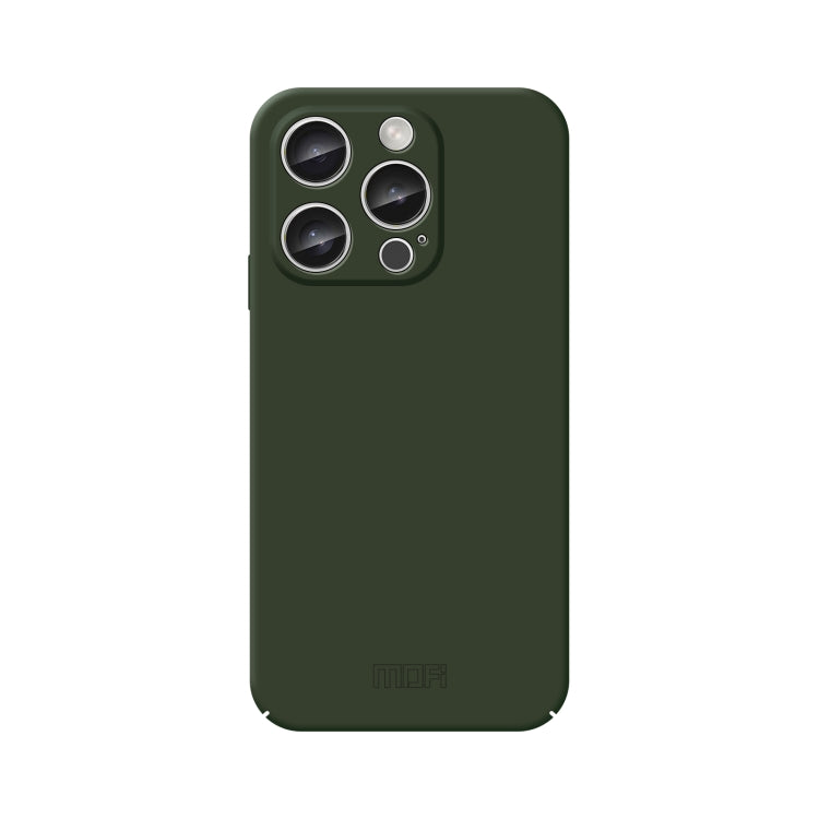 For iPhone 16 Pro MOFI Qin Series Skin Feel All-inclusive PC Phone Case(Green) - iPhone 16 Pro Cases by MOFI | Online Shopping UK | buy2fix