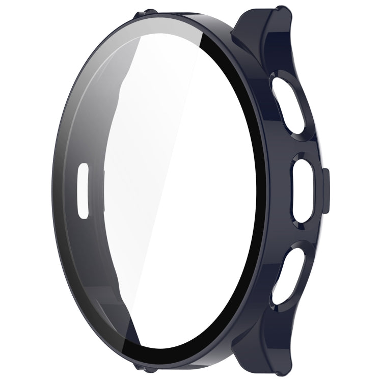 For Garmin Venu 3S PC + Tempered Film Integrated Watch Protective Case(Blue) - Watch Cases by buy2fix | Online Shopping UK | buy2fix