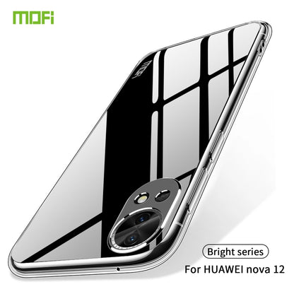 For Huawei nova 12 MOFI Ming Series Ultra-thin TPU Phone Case(Transparent) - Huawei Cases by MOFI | Online Shopping UK | buy2fix