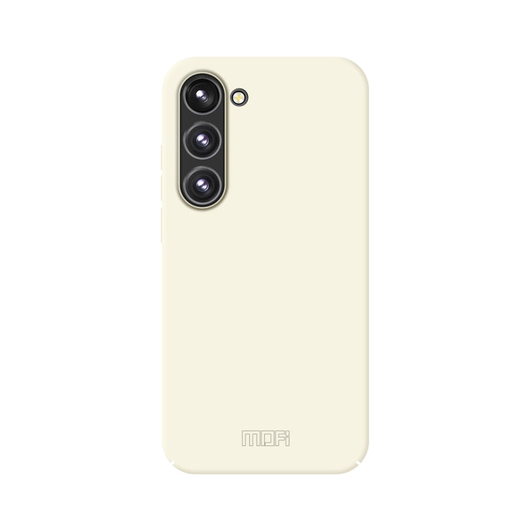 For Samsung Galaxy A54 5G MOFI Qin Series Skin Feel All-inclusive PC Phone Case(Beige) - Galaxy Phone Cases by MOFI | Online Shopping UK | buy2fix