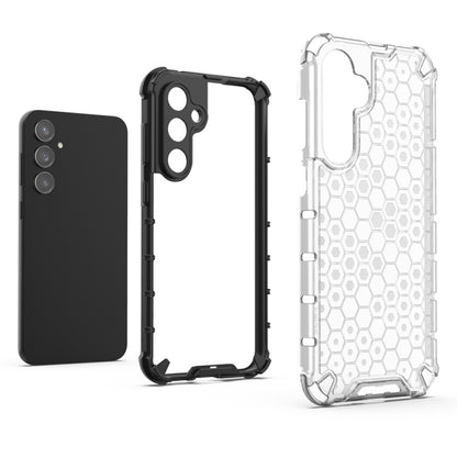 For Samsung Galaxy S23 FE 5G Shockproof Honeycomb Phone Case(White) - Galaxy S23 FE 5G Cases by buy2fix | Online Shopping UK | buy2fix