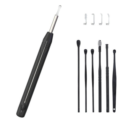 W1 Smart WiFi Ear Pick Cleaning Kit Ear Wax Removal Tool with LED Light(White) - Ear Care Tools by buy2fix | Online Shopping UK | buy2fix