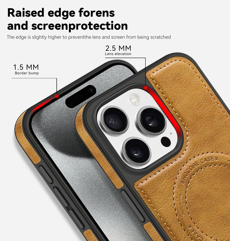 For iPhone 13 Multi-function Holder MagSafe PU Phone Case(Black) - iPhone 13 Cases by buy2fix | Online Shopping UK | buy2fix